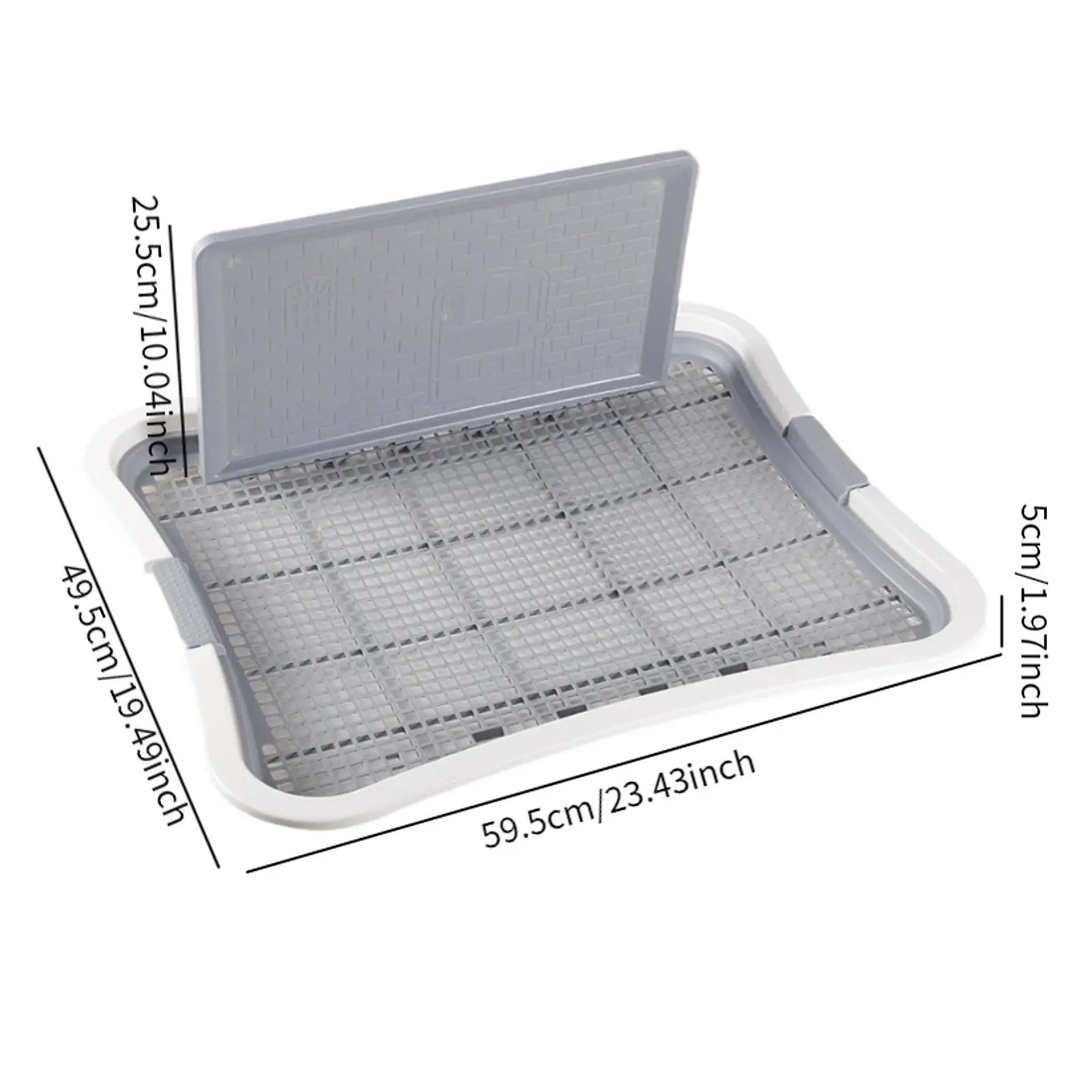 Potty Trainer Urinal and Urinary Column Keep Clean Dog Potty Tray Pet Training Toilet Tray for Bunny Dogs Cats Puppy Kitten Potty Trainer Urinal and Urinary Column Keep Clean Dog Potty Tray Pet Training Toilet Tray for Bunny Dogs Cats Puppy Kitten