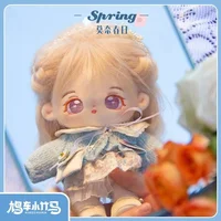20cm cotton doll clothes without attributes, Monet Spring Doll set in stock 1