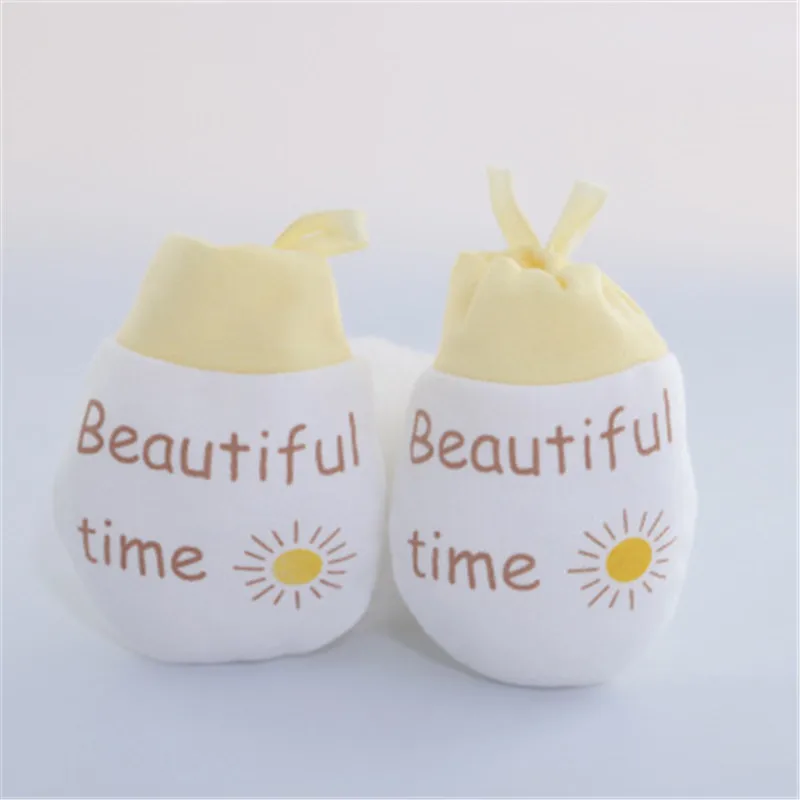 Baby Mittens Gloves Pure Cotton Anti Scratching Infant Girl Boy