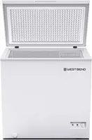 WB0700CFMW Chest Freezer with Adjustable Temperature Control Free-Standing with Single Flip-Up Lid Manual Defrost with Drain 2