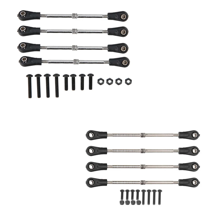 Tirante A Tirante Da 4 Pezzi Per Auto 1/10 Monster Truck Truggy Rc (Himoto Lrp Tamiya Vrx Losi Redcat Hsp Hpi Arrma)