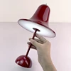 Versatile LED Bell Desk Lamp - 3 Color Temperature Table Lamp, Dimmable Bedside Light, Touch Table Night Lights 4
