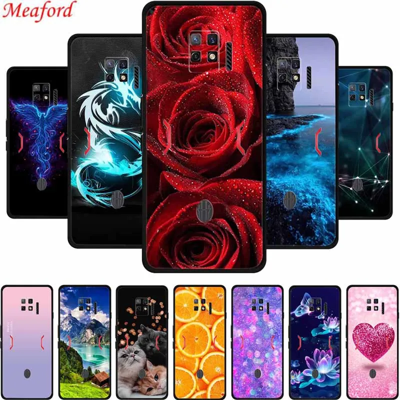 Custodia Per Telefono Per Zte Nubia Red Magic 7 Pro Cover Posteriore Custodia Morbida In Silicone Nero Funda Per Zte Nubia Red Magic7 Pro Custodia 7Pr