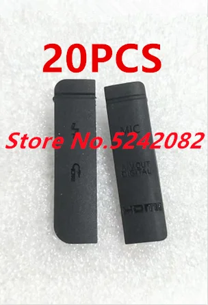 

20 шт./Высококачественная Новинка USB/HDMI-совместимая резиновая Нижняя крышка DC IN/VIDEO OUT для цифровой камеры Canon EOS 7D Запасная часть