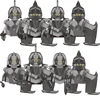 Military Building Blocks Solider Figures Movie Science Fiction Series Weapons Shield Knight Toys Gifts Medieval Mini Bricks MOC 4