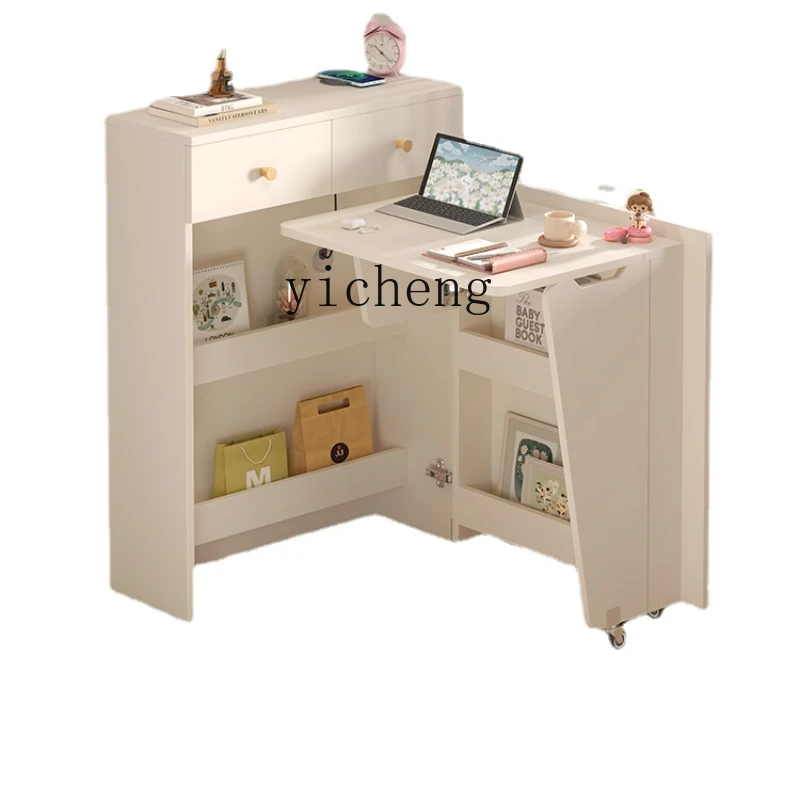 

Невидимая угловая Складная книжная полка в стиле сливок Zk, Встроенная подставка для спальни