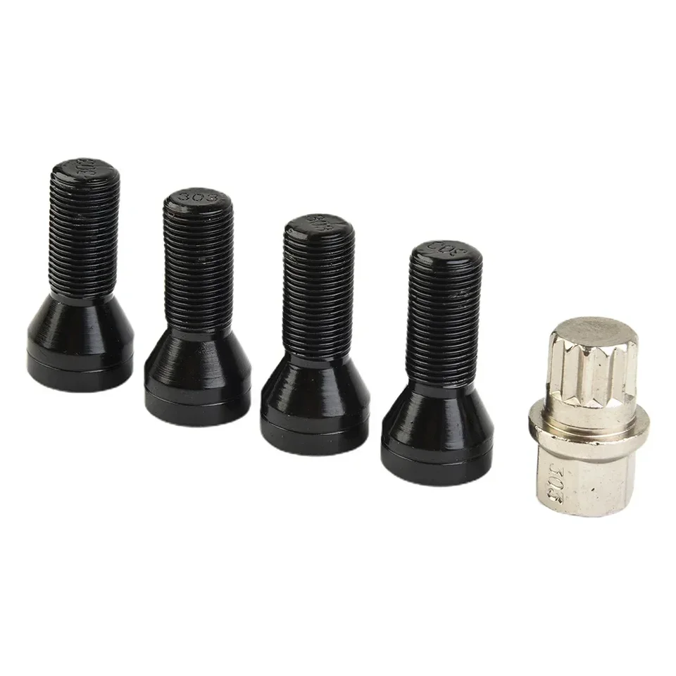 Amazon.co.jp: 4 個 M14x1.25 M12x1.5 ホイールロックボルト