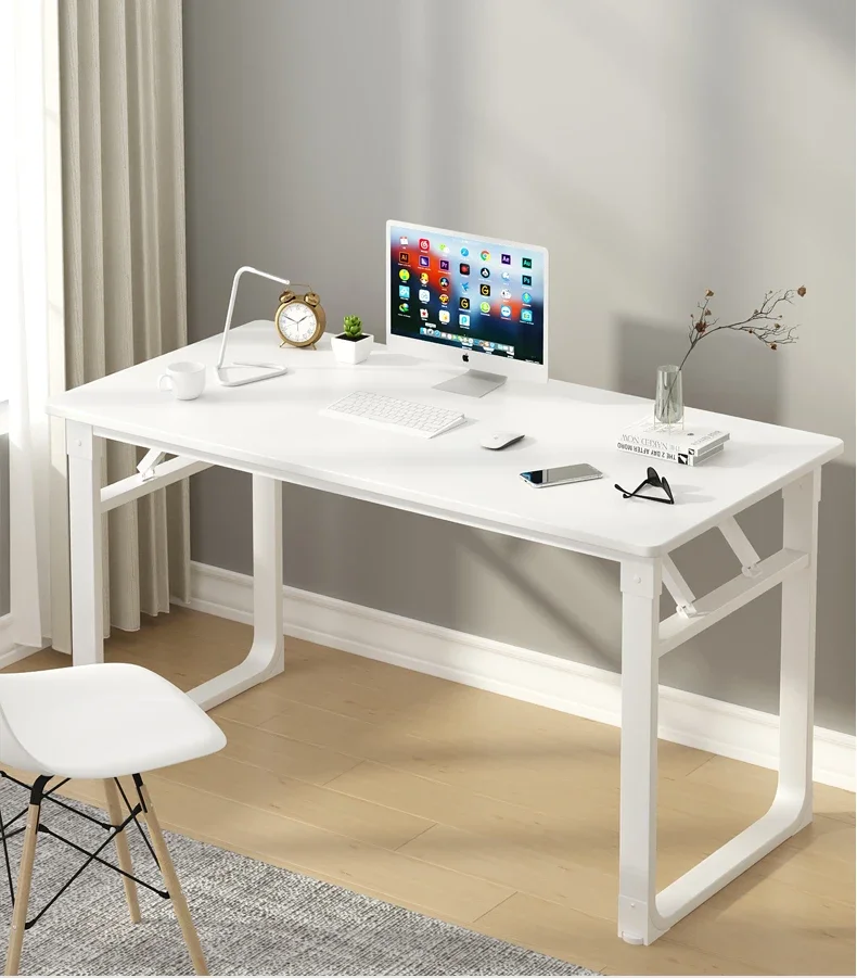 Description Picture 2 of itemSH AOLIVIYA Foldable Computer Desk Desktop Home Simple Bedroom Desk Desk Simple Student Writing Desk Small Apartment Nail Table