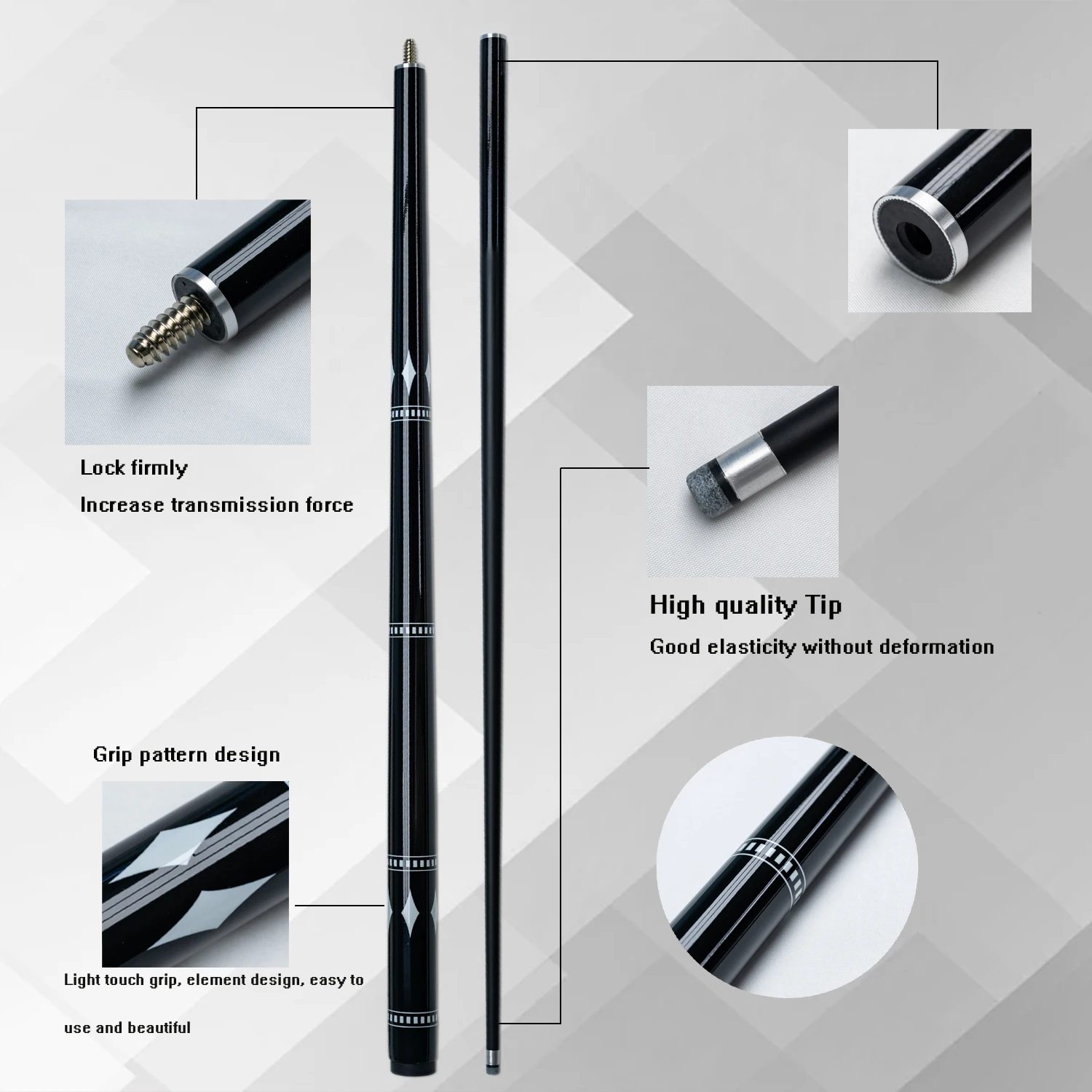 Carbon Fiber Snooker Cue 6