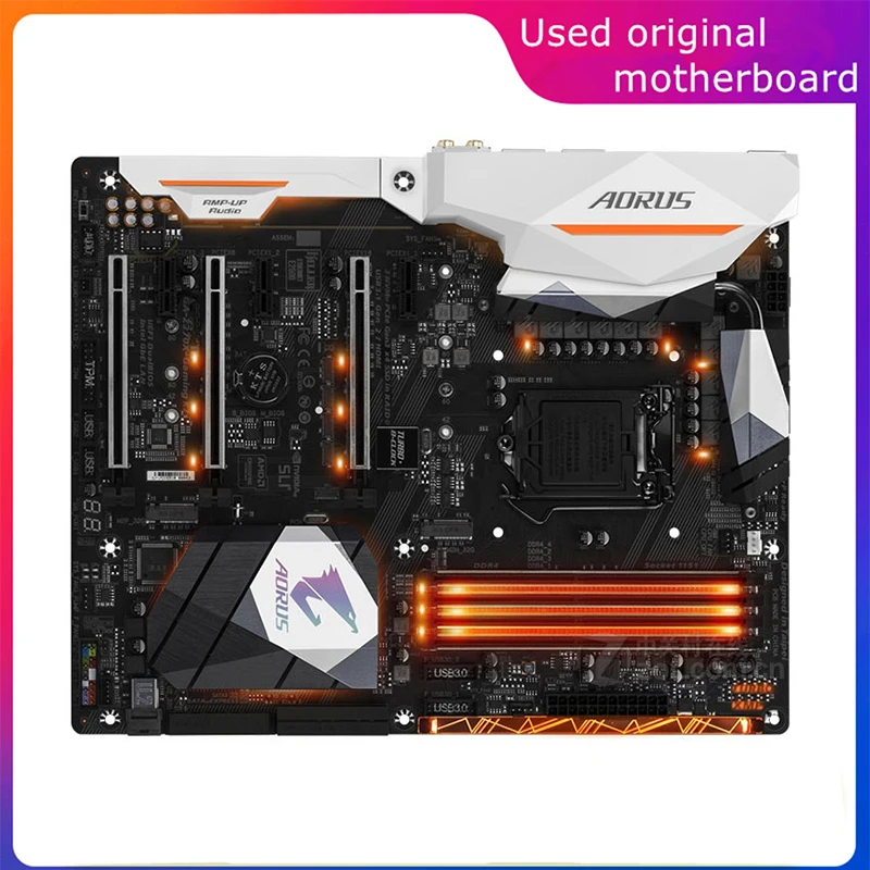 Usato Lga 1151 Per Intel Z270 Ga-Z270X-Gaming Aorus Z270X-Gaming K7 Computer Usb3.0 Sata3 Scheda Madre Ddr4 64G Scheda Madre Desktop