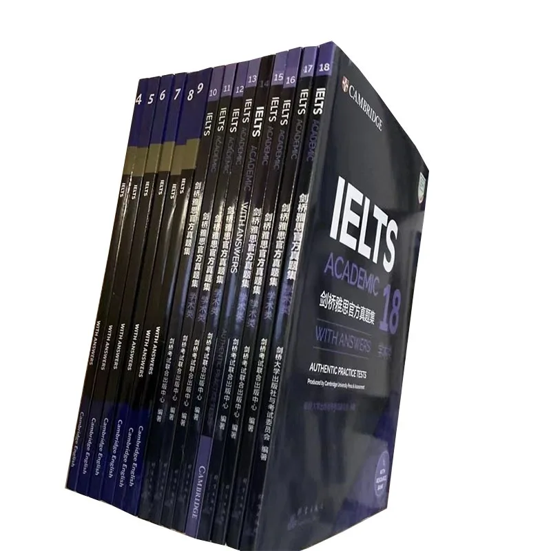 Livre d'étude Cambridge English IELTS IELTS Academic IELTS ZhTrembl5-11/12-18, 7 nettoyages/ensemble