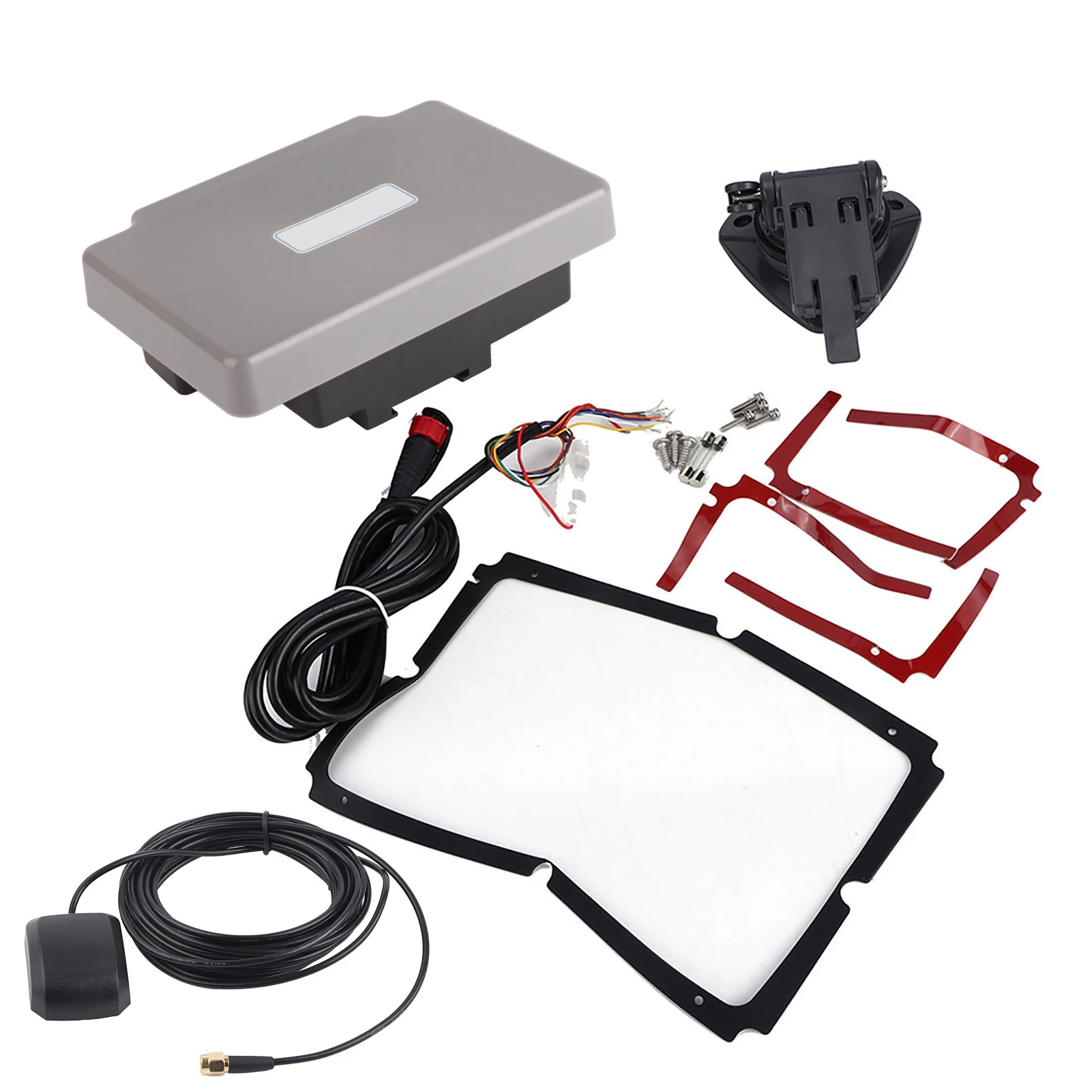 KP-708 7in Marine GPS Navigator marine gps navigator Navigation Chart Plotter with Colorful LCD External GPS Antenna Transponder Combo Navigator