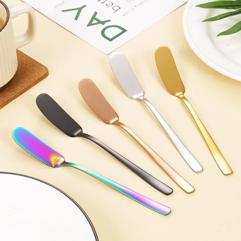 Butter knife butter knife Stainless Steel Cheese Tools Cheese Dessert Jam Knifes Toast Wipe Cream Bread Cutter Kitchen Tools