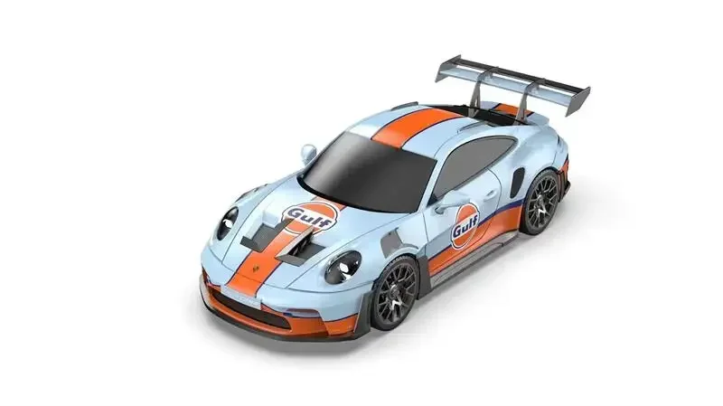 

LF Model 1:64 911 992 GT3 RS Blue Diecast Model Car