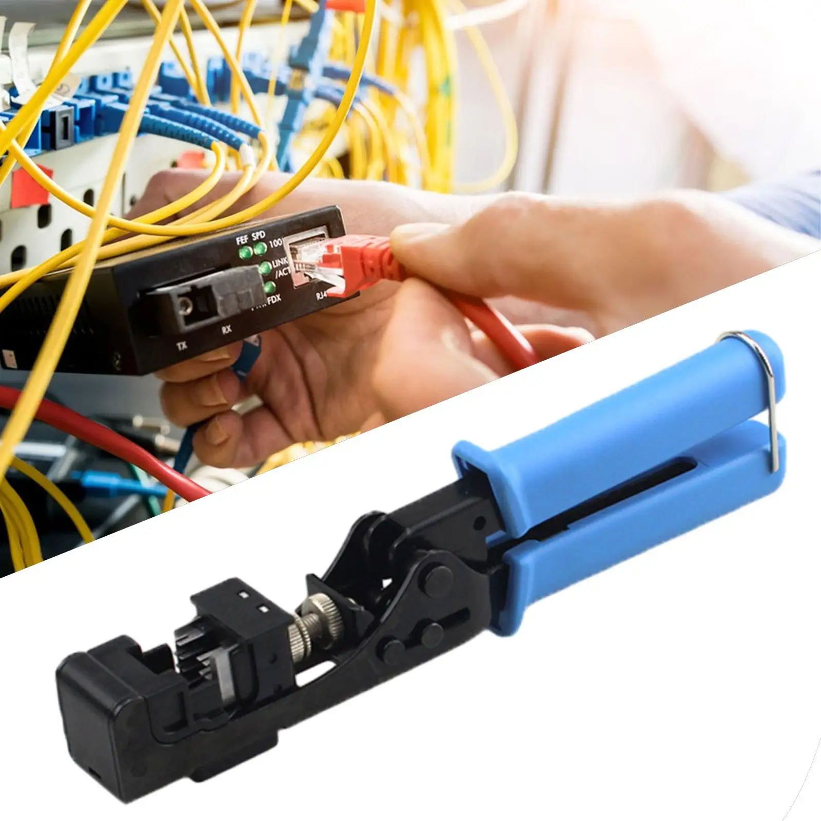 

Сетевой резак для проводов Cat5 Cat6, обжимной инструмент для Ethernet, стальной мини-инструмент для зачистки проводов