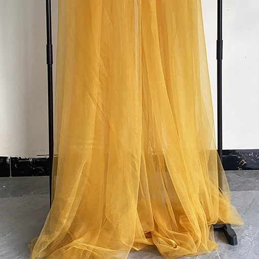 Elegant Burnt Orange Soft Tulle for Weddings & DIY Creations