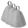 sauna  Anti Heat Sauna Hat Thicken Wool Felt Shower Cap Hair Turban Quickly Towel Drying Towel Hats Sauna Bathroom Accessories 1