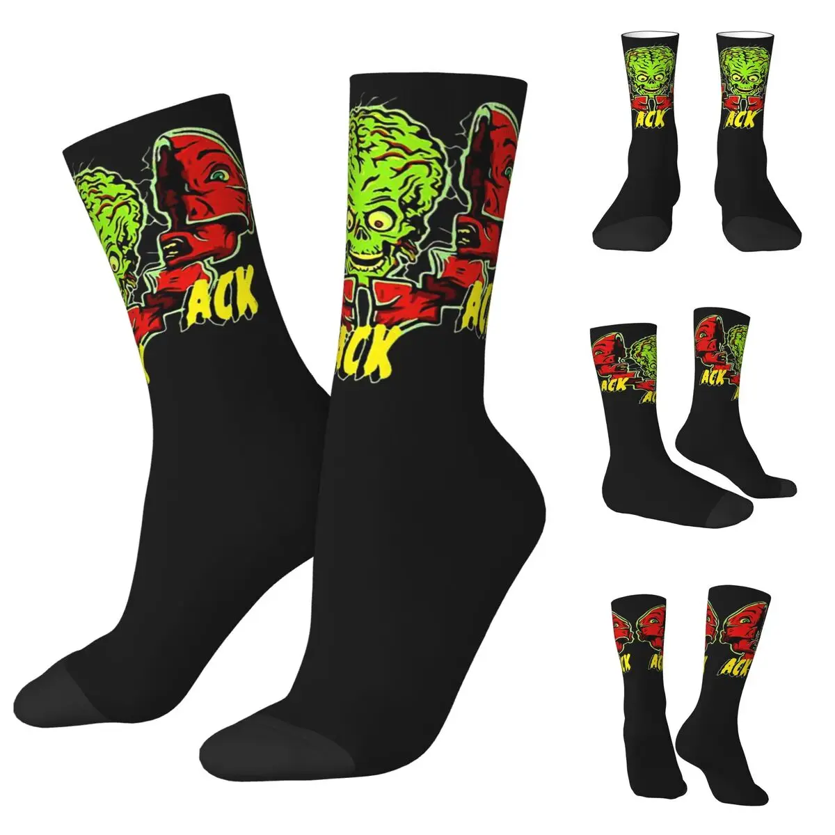 

Ack Mars Attacks cosy Unisex Socks,Warm Happy 3D printing Socks,Street Style Crazy Sock