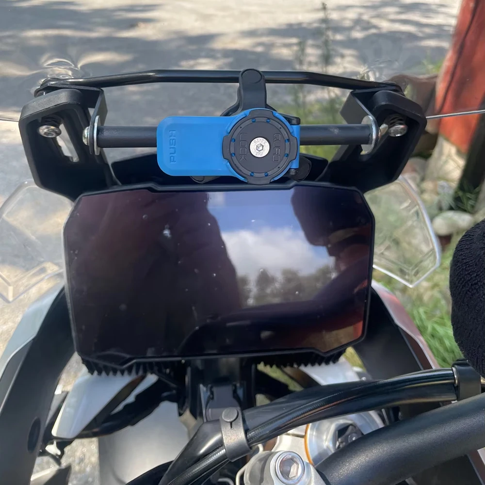 Staffa Di Navigazione Per Moto Tiger 900 2020, Supporto In Alluminio CNC 6061-T6 Per GPS E Smartphone, Kit Nero Con Barra 22mm