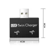 USB Hub Adapter USB Splitter USB 2.0 HUB Converter USB Male To Twin Charger Interface Female for Huawei Xiaomi Macbook Pro 6