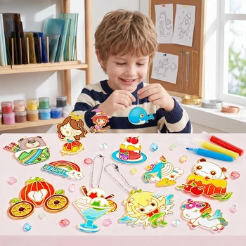 DIY Crystal Gel Painting Kit Craft 1