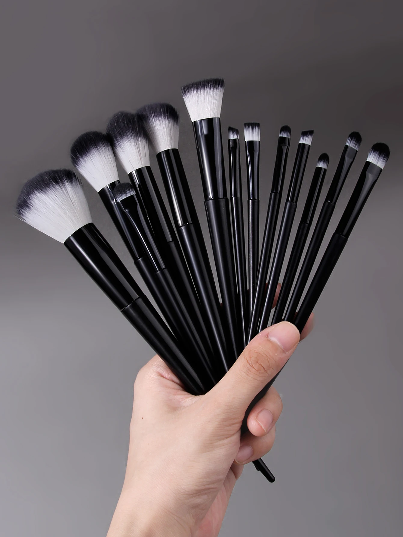 17Pcs 메이크업 브러쉬 세트 아이라이너 브러쉬 블렌딩 브러쉬 뺨용 메이크업 브러쉬 아이 코스메틱 파운데이션 브러쉬 메이크업 브러쉬 세트