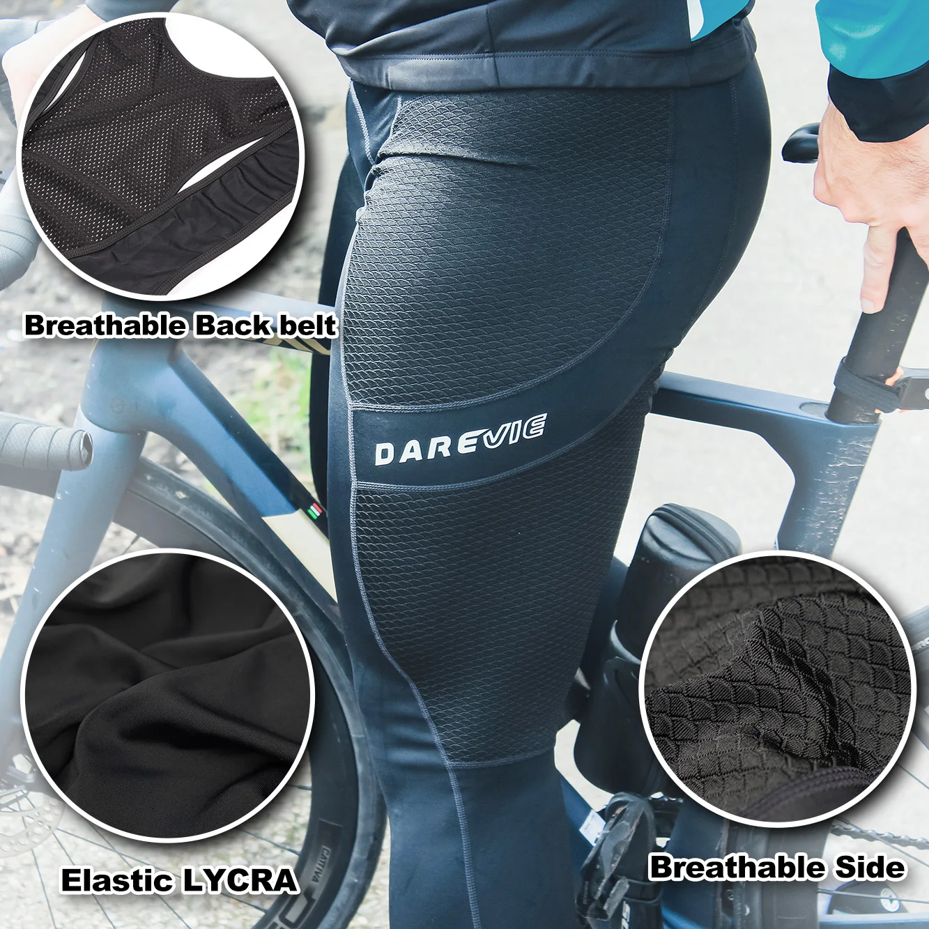 DAREVIE Women's Cycling Leggings: Padded Tights & Bike Leggings – Darevie  Shop