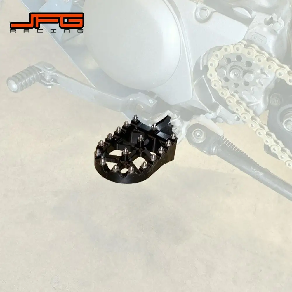 Motorcycle Footpeg Footrests Universal CNC For HONDA CRF XR 50 70 110 M2R SDG DHZ SSR KAYO Pit Bike motorcycle accessories motorcycle foot pedals motorcycle footrests