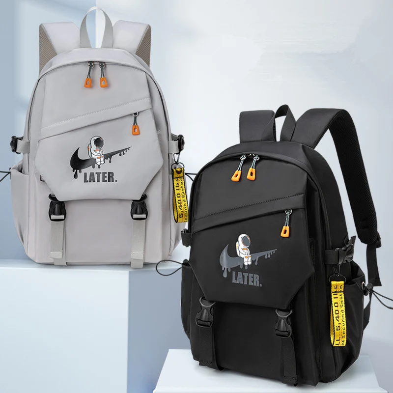 Spaceman Anti Splashing Mochila Computador Usb Recarregável Leisure Travel Bolsa Grande Capacidade Multi Divertido Moda - Imagem 6