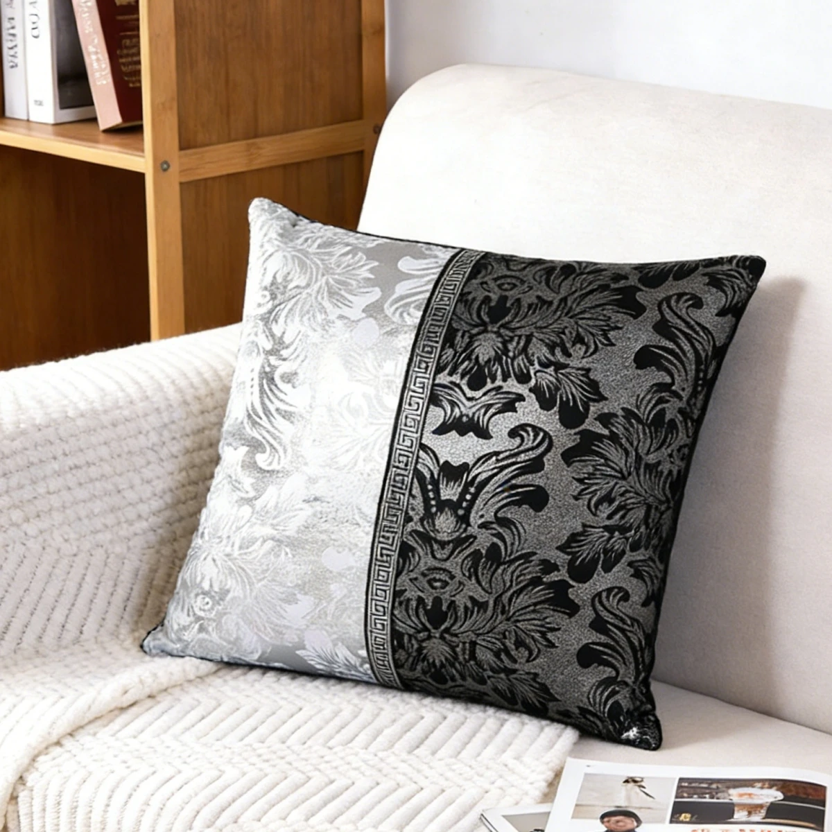 Vintage Decorative Cushion Cover - Stylish Pillowcase for Home Decor, Sofa, Living Room, and Bedroom