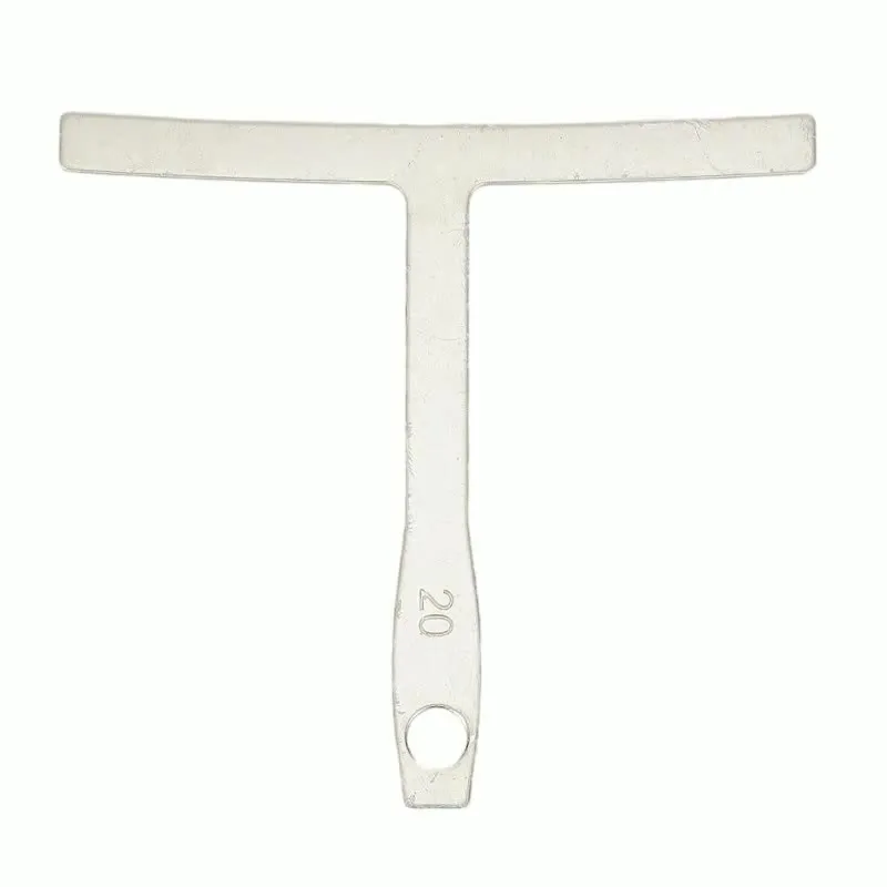 MIRKUZI - Jeu De 9 Jauges De Rayon Pour Guitare & Basse - Outil De Réglage Pour Touche, Chevalet, Sillet