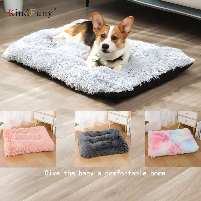 

Лежанка для собак, кошек, симпатичная Удобная уютная Лежанка для домашних животных, для маленьких, средних, больших, мягких и пушистых животных