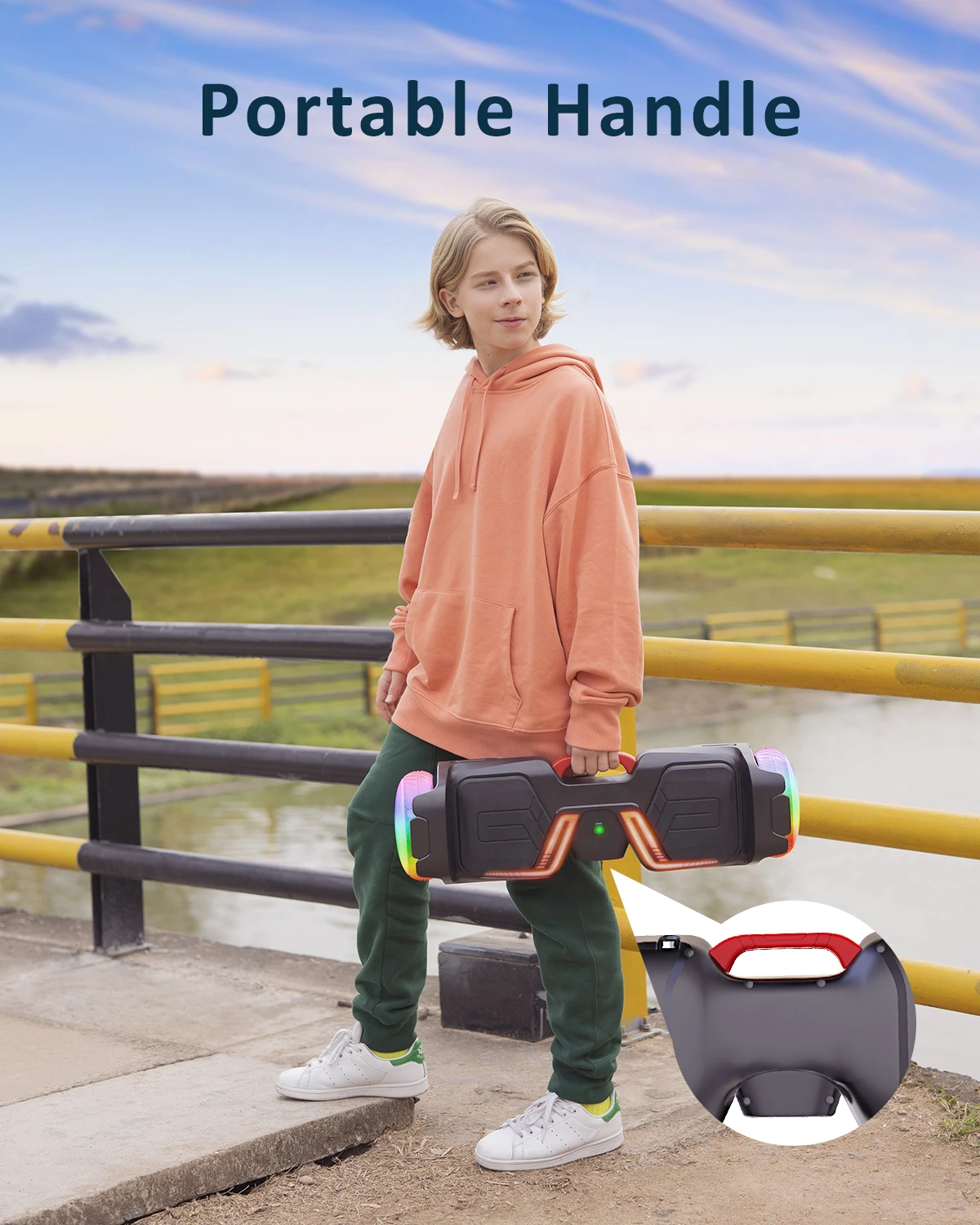 New Cold Lighting 6.5 Inch Hoverboard Electric Hoverboard Scooter