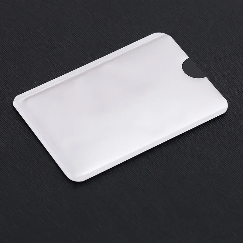 5 Manicotti Antifurto RFID Per Carte Di Credito - Audio Tech Direct - Blu - Protezione Scansione
