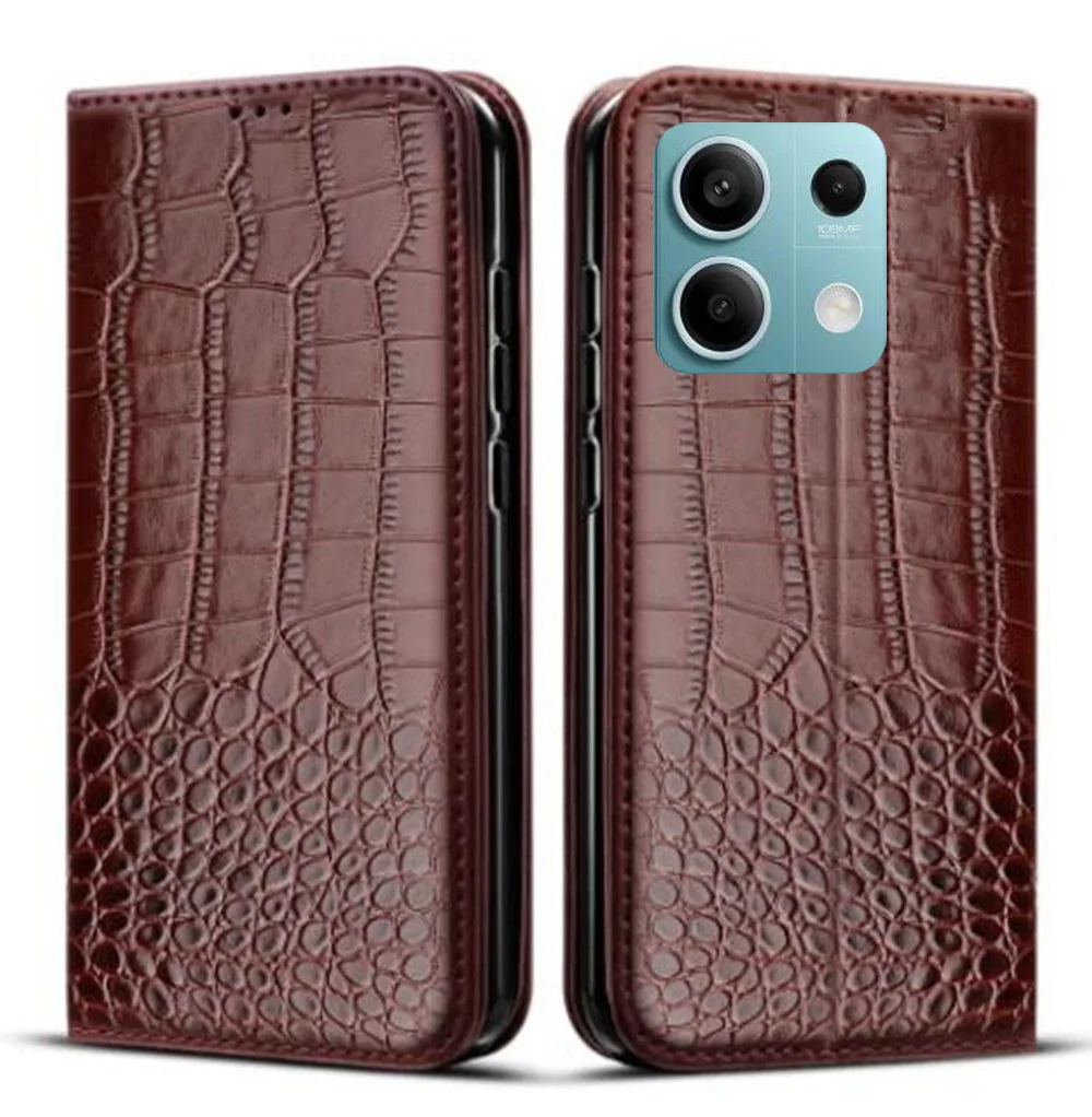 MOBESV Cover A Libro Con Portafoglio Per Xiaomi Redmi Note 13 Pro+ 5G – Custodia In Pelle PU Con Slot Carte E Supporto (Elegante Rosso) - 3