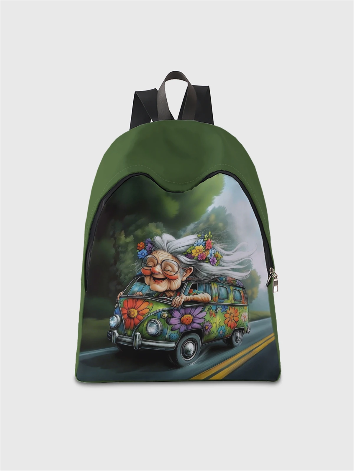 New Women's and Men's High Capacity College Backpack Trend Women's Laptop School Bag Cute Girl Travel Bag Cool