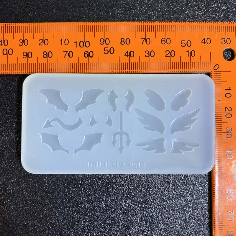 Keychain 실리콘 몰드 수지 주조 중공 흔들리는 컵 펜던트 몰드