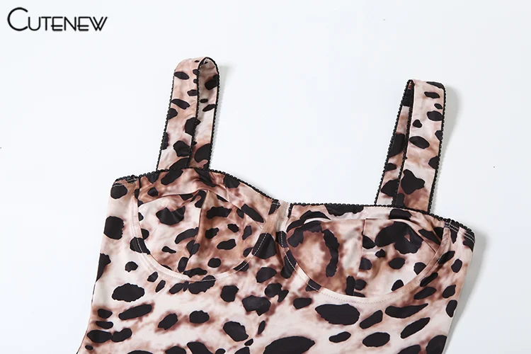 Popular Print Jumpsuits Women Summer New Suspendency Low Neck Body-shaping Overalls Female Sexy Attractive Leopard Wear 8 Popular Print Jumpsuits Women Summer New Suspendency Low Neck Body-shaping Overalls Female Sexy Attractive Leopard Wear