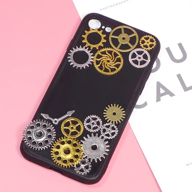 Mix Alloy Mechanical Steampunk Cogs & Gears Diy Accessories 1 Pack S08