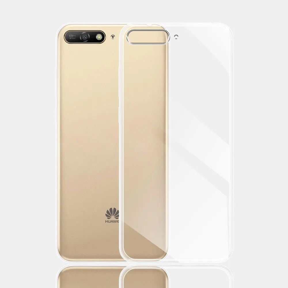 Per Huawei Y6 2018 2019 Custodia Morbida In Silicone Trasparente Per Huawei Y6S 2019 /Y6 Pro 2019 Per Huawei Y6 Prime 2018 2019 Funda