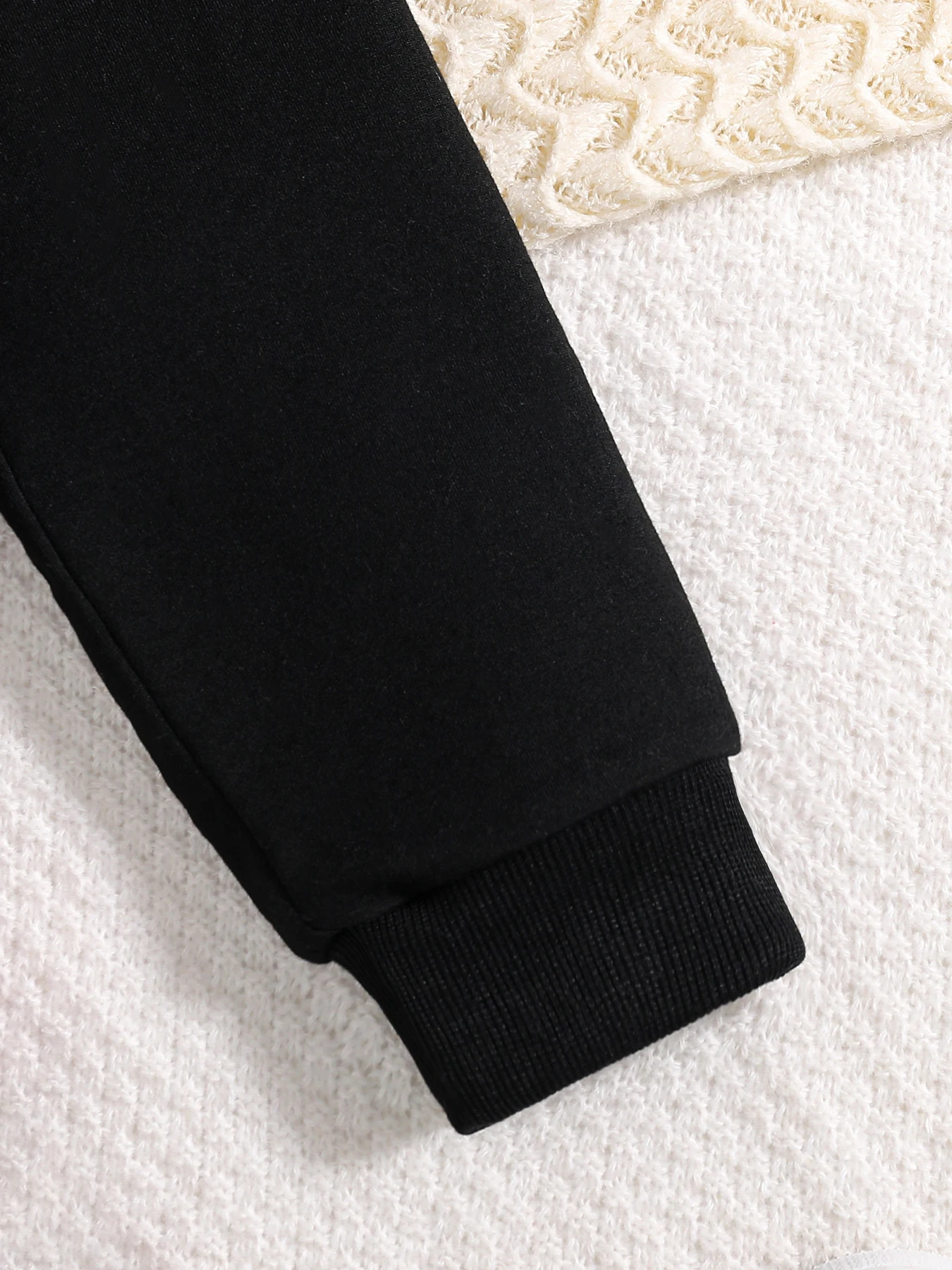 الفتيات أزياء عارضة 2 قطعة مجموعة طية صدر السترة السوداء بأكمام طويلة إلكتروني طباعة قميص منقوشة تنورة ربيع الخريف جديد