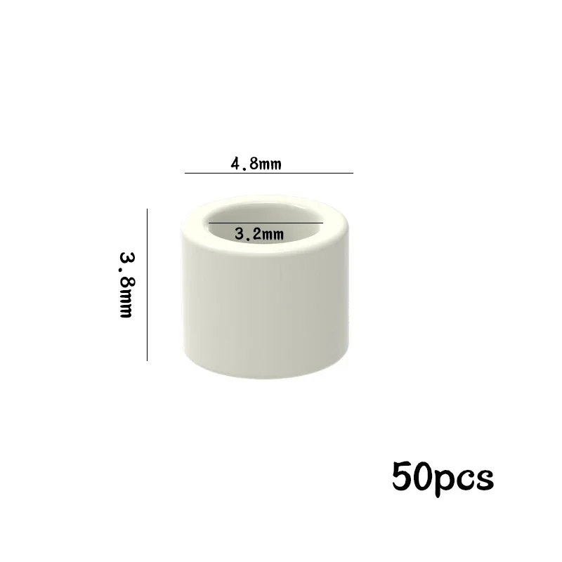 Creative Building Block Cylinder Connector Toy with Special Stud Inverters