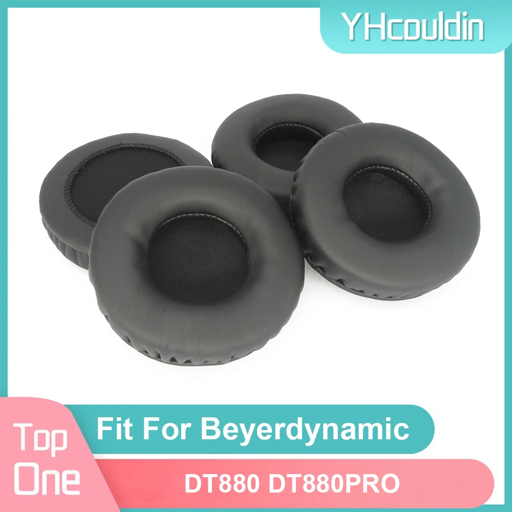 

Earpads For Beyerdynamic DT880 DT880PRO Headphone Earcushions PU Soft Pads Foam Ear Pads Black