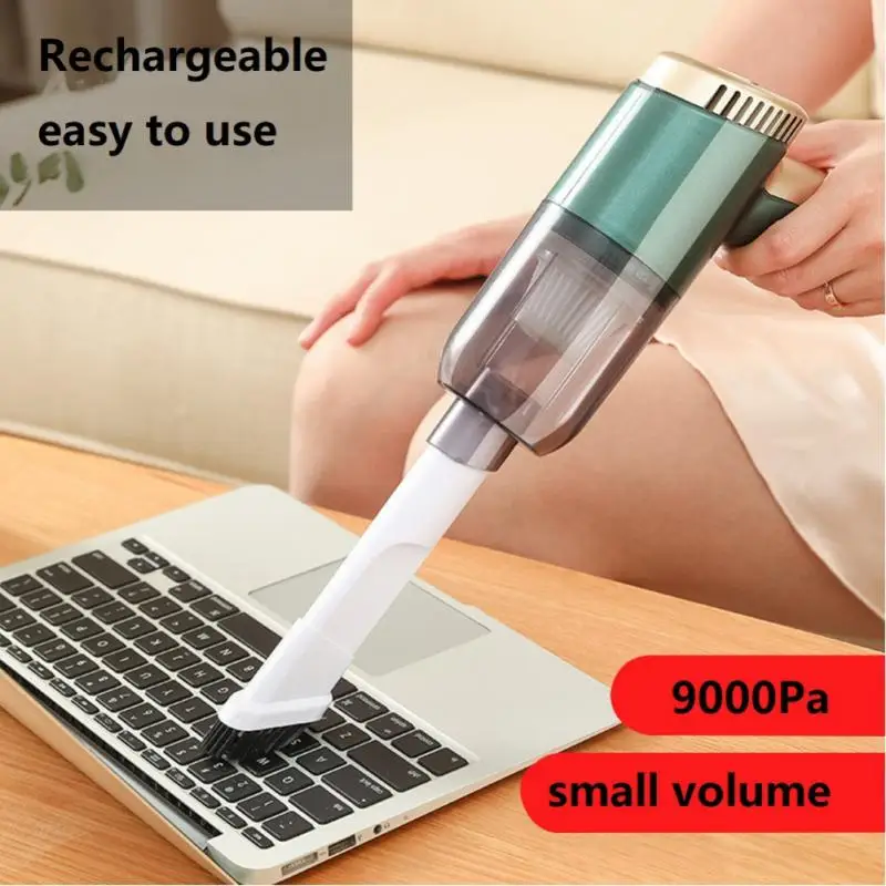 Car Vacuum Cleaner 9000PA Powerful Cleaning Machine for Home Appliance Car Cleaner Portable Wireless Mini Vacuum