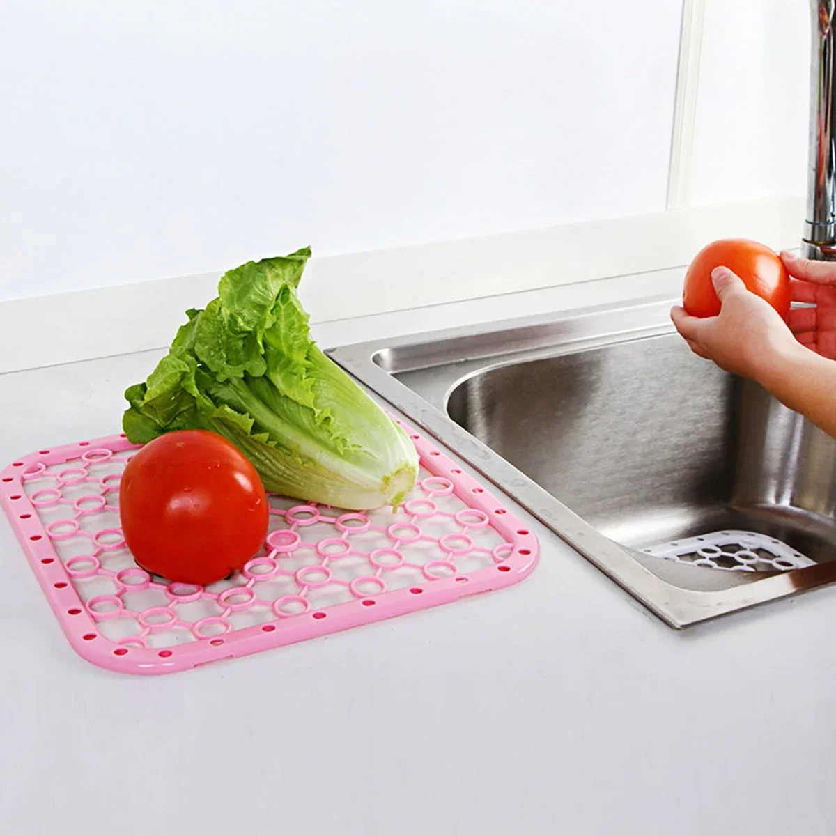 Sink Mat Multipurpose Drain Protector for Kitchen