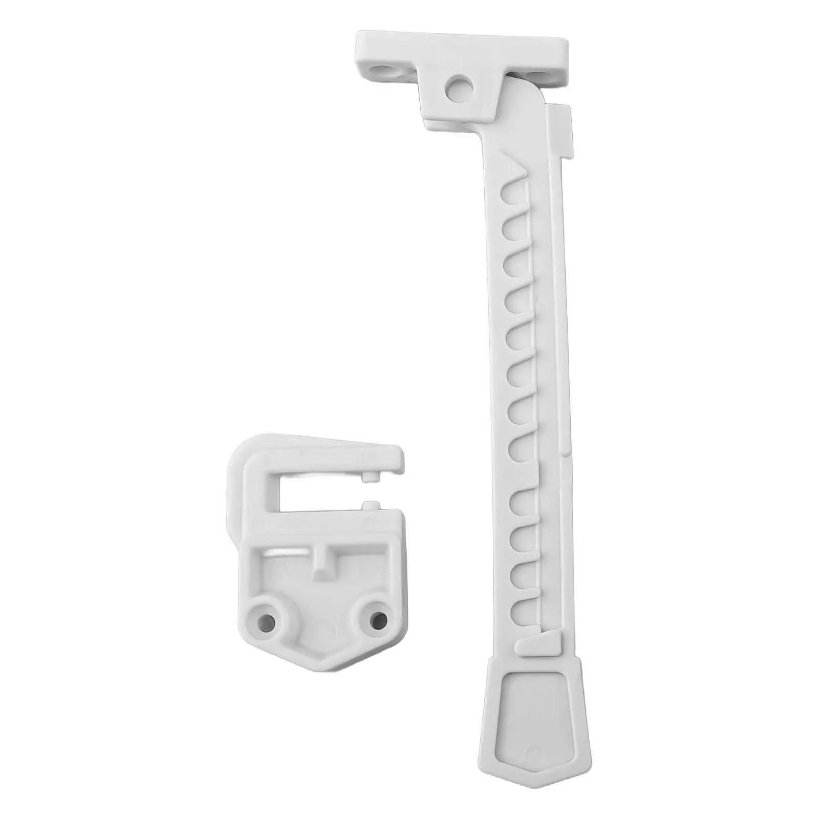 ABS Window Clip With Screw Sash Lock For Aluminum/ Wood/ Composite Baby Child Safety Latch Window Stopper Hardware Accessories