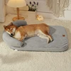 Dog Beds for Medium Large Dogs,Sofa Dog Bed with Pillow,Soft Pet Bed for Support Bolster,Wintert Pet Bed & Non-Slip Bottom 6