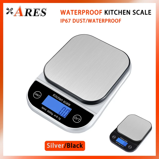 Digital Kitchen Scales USB Charging 10kg 1g Mini Food Scales Electric  Cooking Scales Waterproof Digital Scale USB - AliExpress