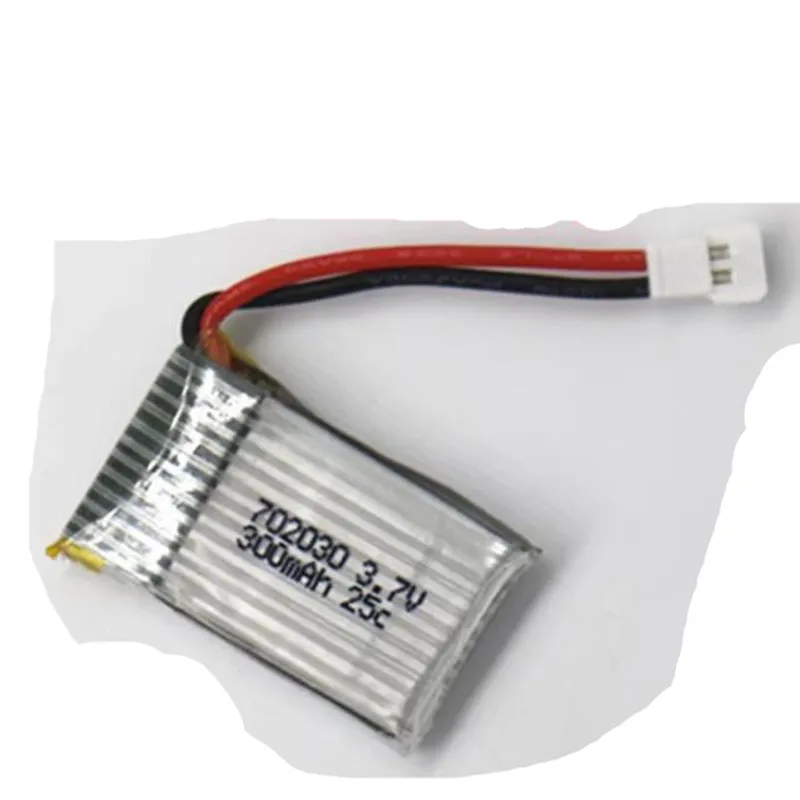 

2Pcs/Lot 3.7V 752030 702030 300MAh 25C Lithium Ion Polymer Rechargeable Battery For Remote Control Aircraft