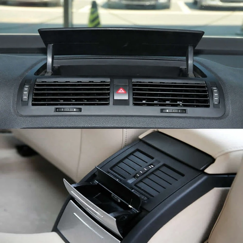1 Set Car Instrument Panel Air Conditioning Outlet Vent For Skoda Octavia 1ZD819701 1ZD819702 1ZD820951
